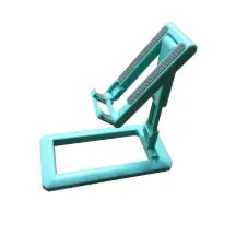 Adjustable Folding Desk Phone Stand for Hands Free Viewing green