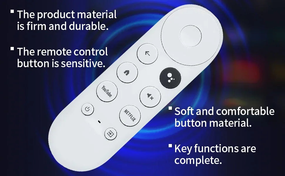 2025 Remote ONLY G9N9N Replacement Voice Remote Control for Google Chromecast 4k Snow Streaming Media Player