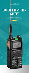 Radtel RT-4D DMR Radio Digital Walkie Talkie Dual Mode Analog Two Way Radio Dual Time Slot Ham Radio 1024 Channels - Dicrodelights