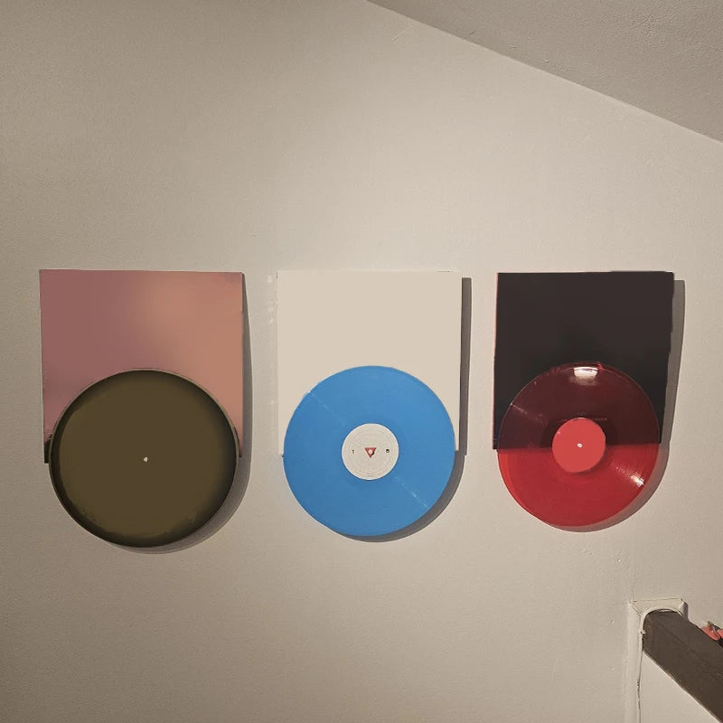 Vinyl Record Wall Mount for Album Covers and Record Display