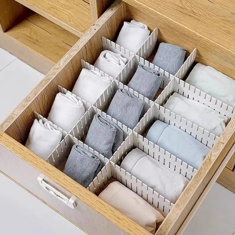 Drawer Dividers for Kitchen Cutlery Storage, Four Pieces