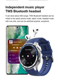 OPPO Watch X Bluetooth Call Smartwatch AMOLED HD Waterproof Men's Sports Watch 3D Visual Surround 4GB RAM Video Playback Watch
