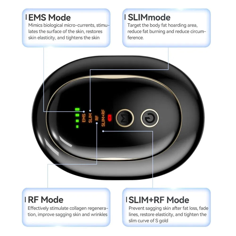 4 in 1 Cellulite Massager Remover Body Sculpting Machine Cordless Electric Body Slimming Massage for Belly Waist Arm Leg Butt