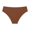 Hot Sale High Quality Seamless Panties Ladies Sexy Underwear Daily Briefs Panty Invisible No Trace Women Panties 0908-1-Dark Brown Set