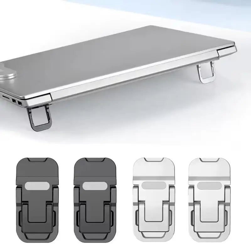 Self Adhesive Folding Laptop Feet for Adjustable Desk Use