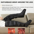 NEW Air Compression Leg Massage 6 Airbag Pneumatic Boots Used for Circulation and Leg Muscle Relaxation to Relieve Varicos Veins