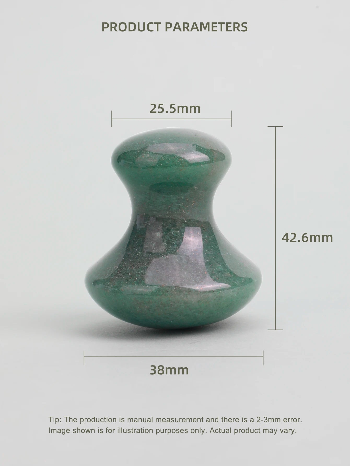 1 Natural Jade Mushroom Shape Gua Sha Board Face Back Body Massager Facial Beauty Care Skin Tool Women Relaxing Face Roller A