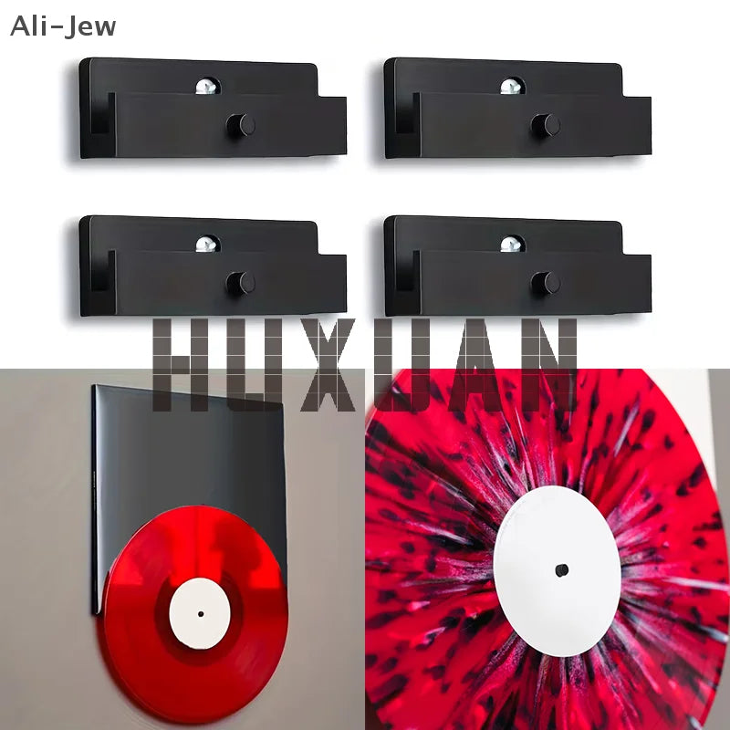 Vinyl Record Wall Mount for Album Covers and Record Display