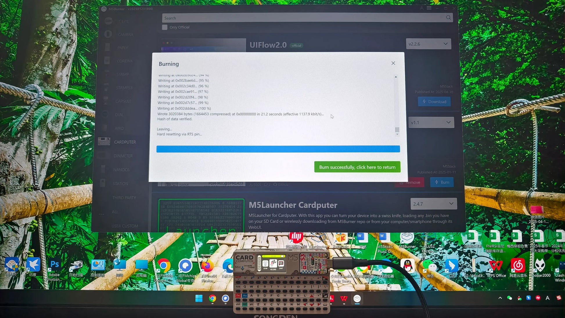M5Stack Cardputer ADV new Version v1.1 StampS3A Development Board Portable Computer 1.14 Inch 56Key Keyboard Card Microcontrolle