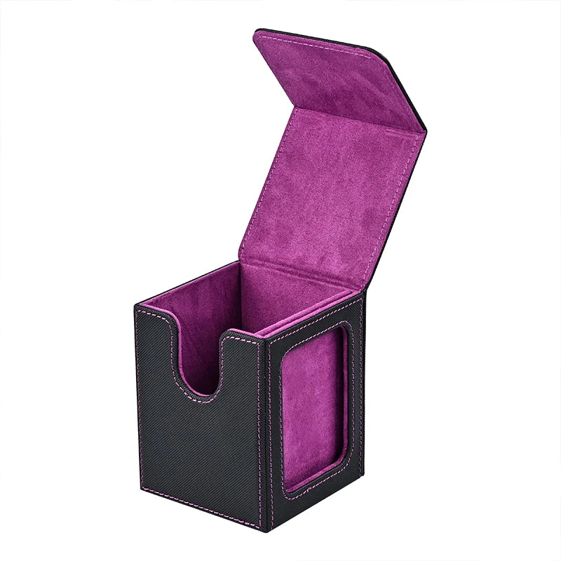 Trading Card Deck Box with Magnetic Flap and Colour Options one