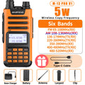 BaoFeng M-13 PRO V1 V2 High Power Multi Band Walkie Talkie Type-C Charger Long Range Upgraded UV-13 PRO V1 V2 Ham Two Way Radio - Dicrodelights