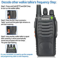 Baofeng BF-88E Long Range Walkie Talkie | UHF 400-470MHz Wireless Two-Way Radio for Hunting & Outdoor Use