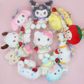 Cartoon Anime Plush Dolls Stuffed Animals Bag Hangings Plush Keychains Christmas Birthday Graduation Gifts For Kids