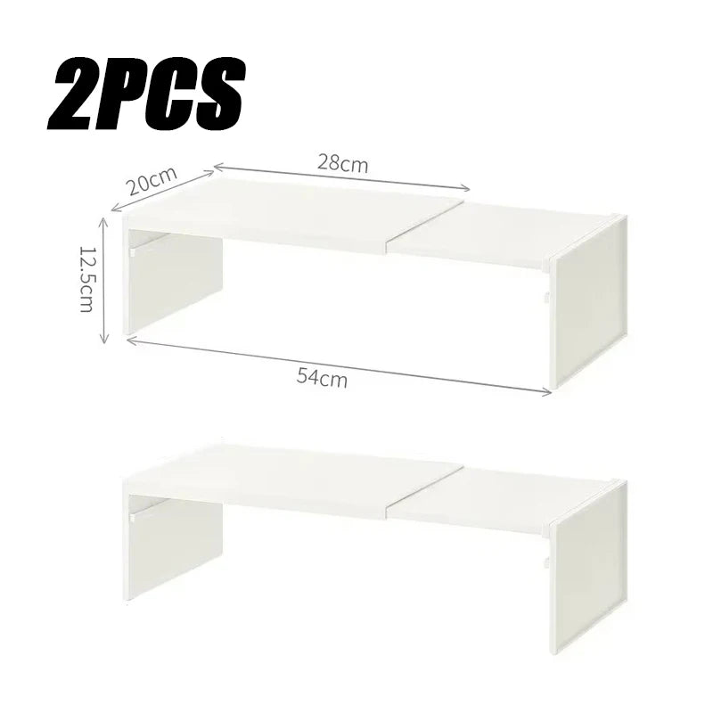 Kitchen Cupboard Shelf for Tidy Dish and Spice Storage