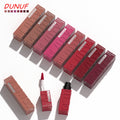 8-Color Matte Velvet Lip Gloss – Waterproof Plumping Lipstick, Smooth Easy-Apply Square Tube