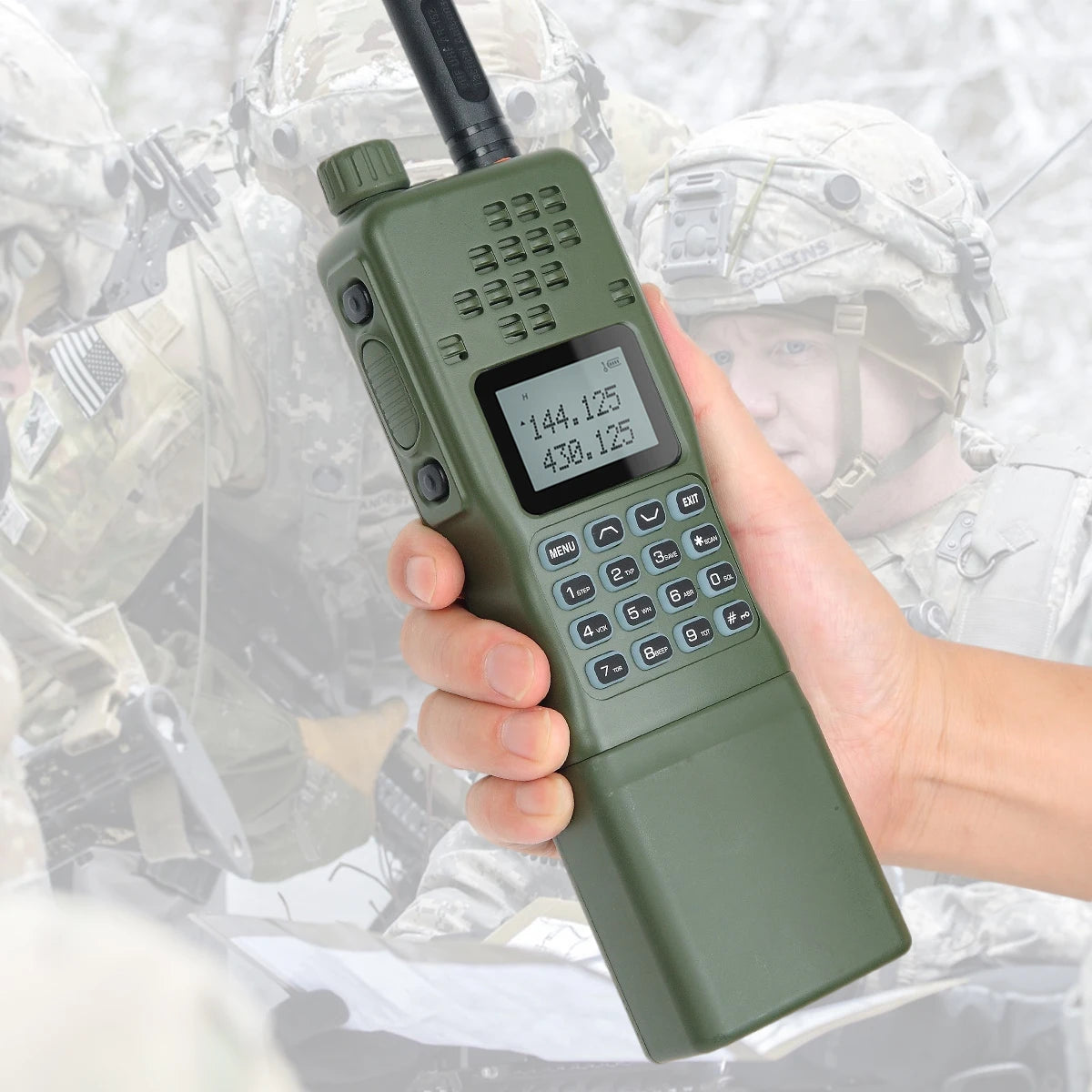 Baofeng AR 152 Tactical Ham Radio – Long Range, High Power Walkie Talkie (10km Range) - Dicrodelights