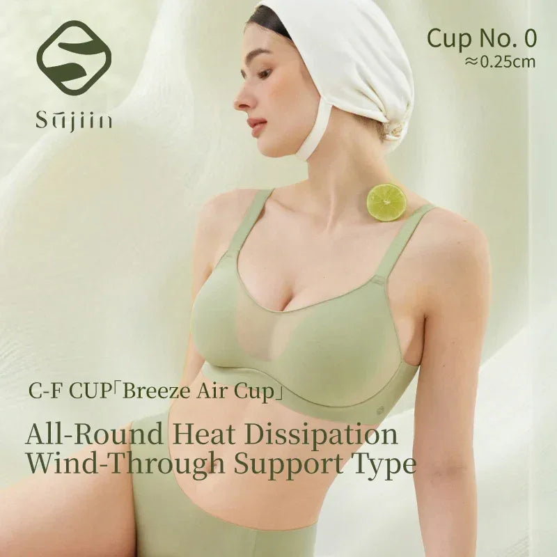 Wireless Push Up Bra Plus Size – Full Coverage Seamless