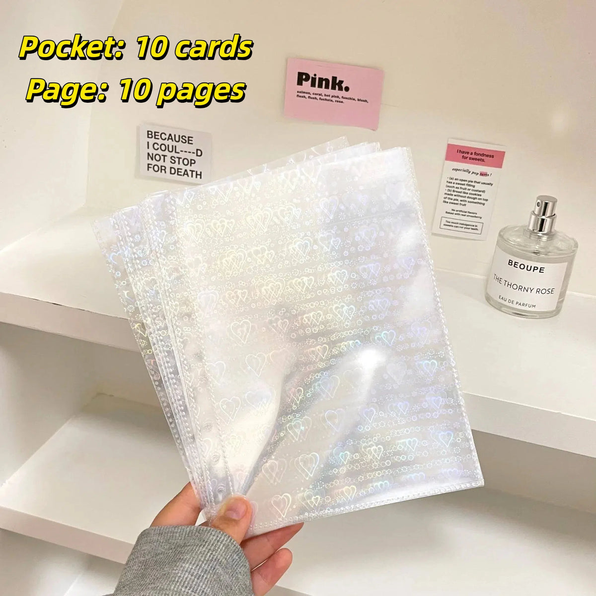 A5 Kpop Photocard Binder Cover and Pocket Page Options