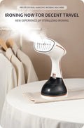 1800W Handheld Steam Hanging Iron Touch Screen Control 15 Seconds Fast Preheat 320ml Portable Home Small Fabric Clothes Steamer