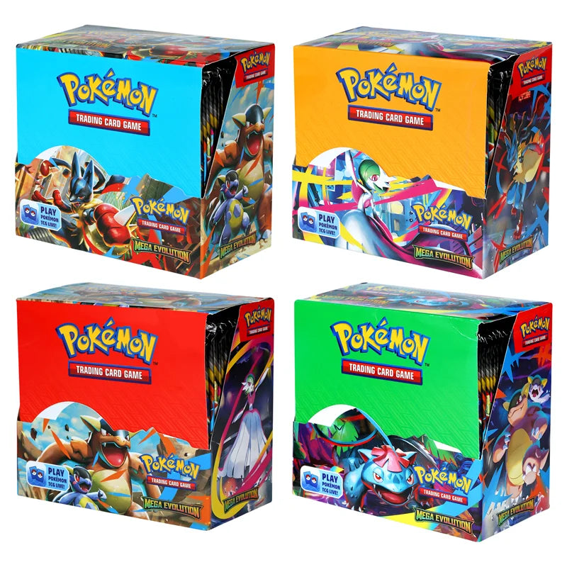 360pcs Pokemon Lucario Mega Evolution Card Set Pack