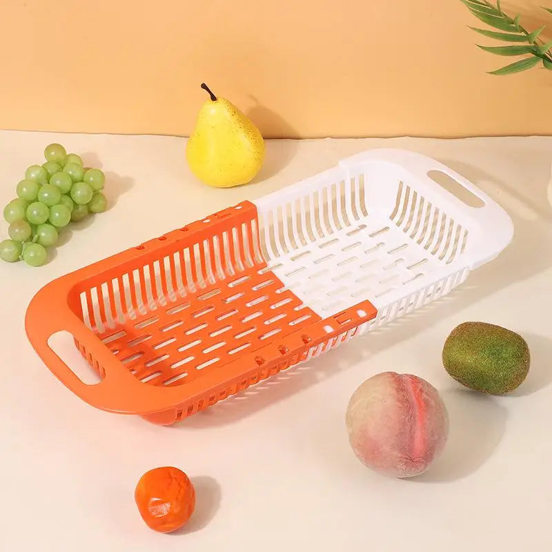 Extendable Sink Draining Basket for Fruit and Vegetables A3