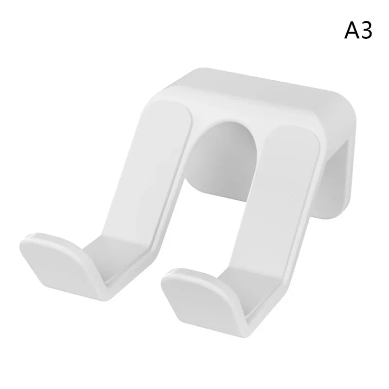 1PCS Stand Holder for PS5 PS4 Switch Pro Xbox One Game Controller Wall Mount Gamepad Headphone Headset Hanging Bracket Hanger White
