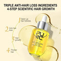 PURC Anti Hair Loss Serum Hair Growth Serum Ginger Grow Repair Hair Care Oil Scalp Serum Fast Regrowth Thicken for Men Women