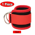 1/2Pcs Fitness Ankle Straps Adjustable D-Ring Support Cuffs Gym Leg Strength Workouts Pulley With Sports Guard Safety Abductors