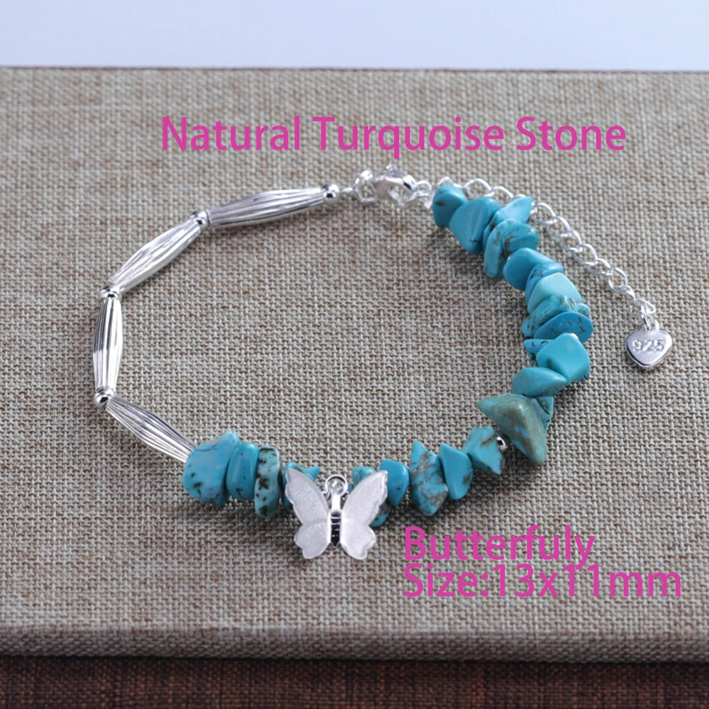 VENTFILLE 925 Sterling Silver Double Love Heart Hollow Round Beads Bracelet Female Fashion Romantic Jewelry Classic Adjustable YC006