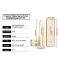 3.5g Transfer-Proof Color-Changing Lipstick Gold Leaf Discoloration Nourish Moisturize Water Light Softening Non-greasy Lip Blam