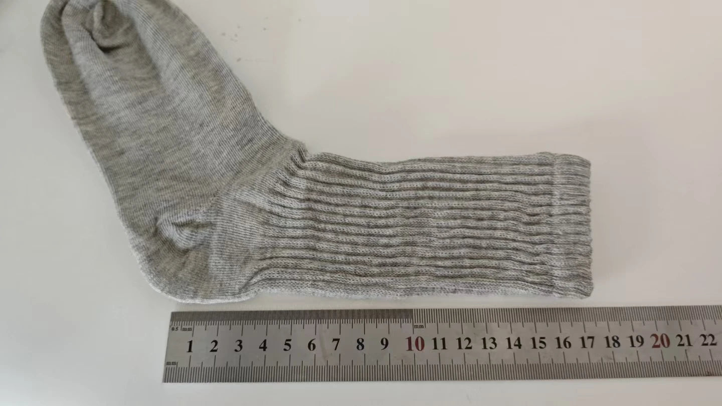 1/6 Pairs Women Mid-Tube Socks Solid Colour Autumn Winter Breathable Comfortable Sport Sweat Absorbent Man And Women's Socks