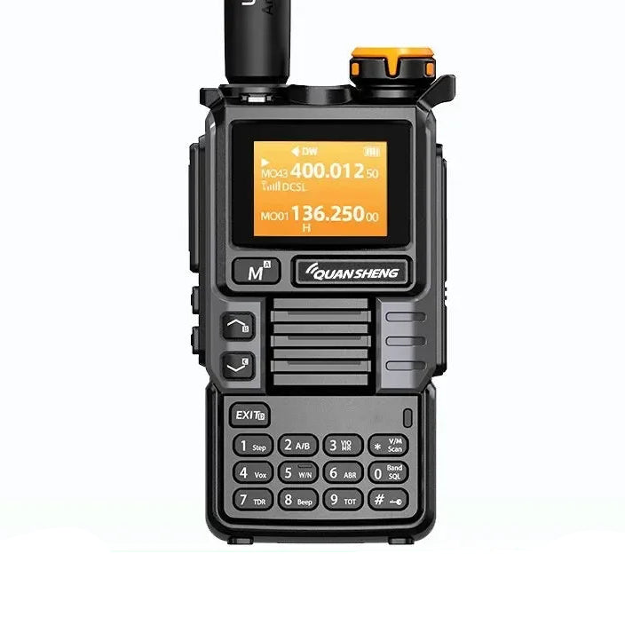 Quansheng UV-K6 Long Range Dual Band Walkie Talkie 5W Grey