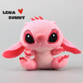 2025 10Pcs/Lot Cute Cartoon Lilo and Stitches Small Pendant Plush Toy,4 10CM Kawaii Plush Keychain Kids Best Chirstmas Gift Toys 1 pcs 1
