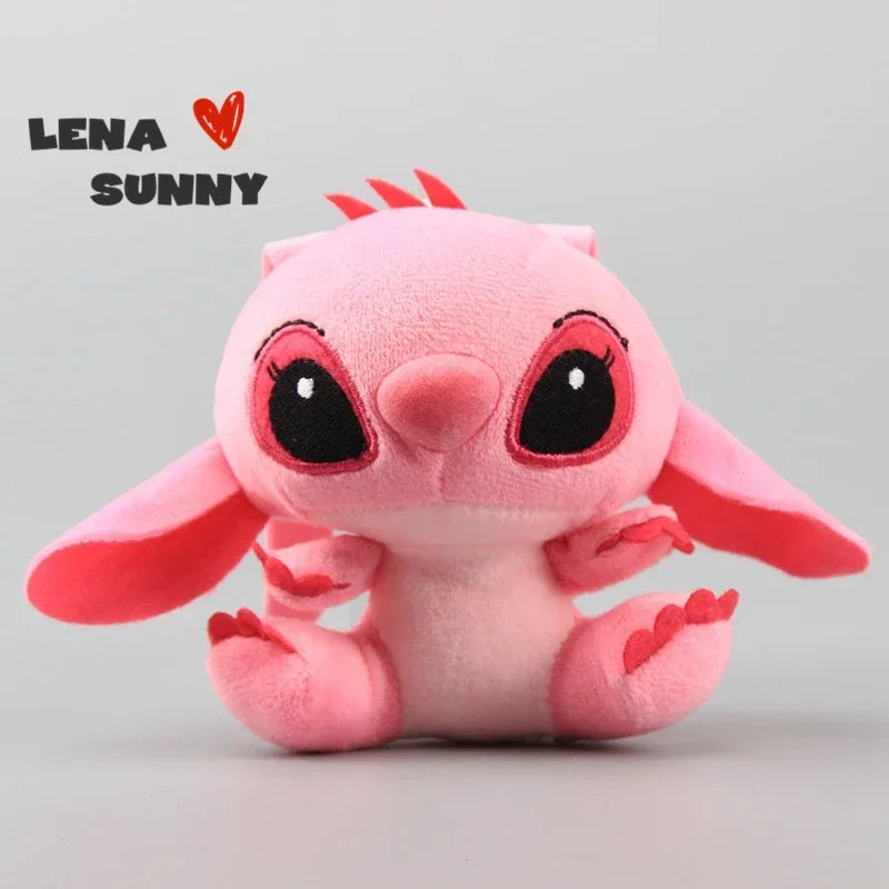 2025 10Pcs/Lot Cute Cartoon Lilo and Stitches Small Pendant Plush Toy,4 10CM Kawaii Plush Keychain Kids Best Chirstmas Gift Toys 1 pcs 1