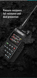 Radtel RT-890 Full Band Ham Radio Amateur 2 Way Radio 999CH Walkie Talkie AM Air Aviation Band Color Scanner Marine NOAA Scan