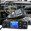 AnyTone Walkie Talkie GMRS AT-778UV AT-778UVII 136-174 & 400-490MHz 25W Dual Band VOX Analog Mobile Radio Color Display