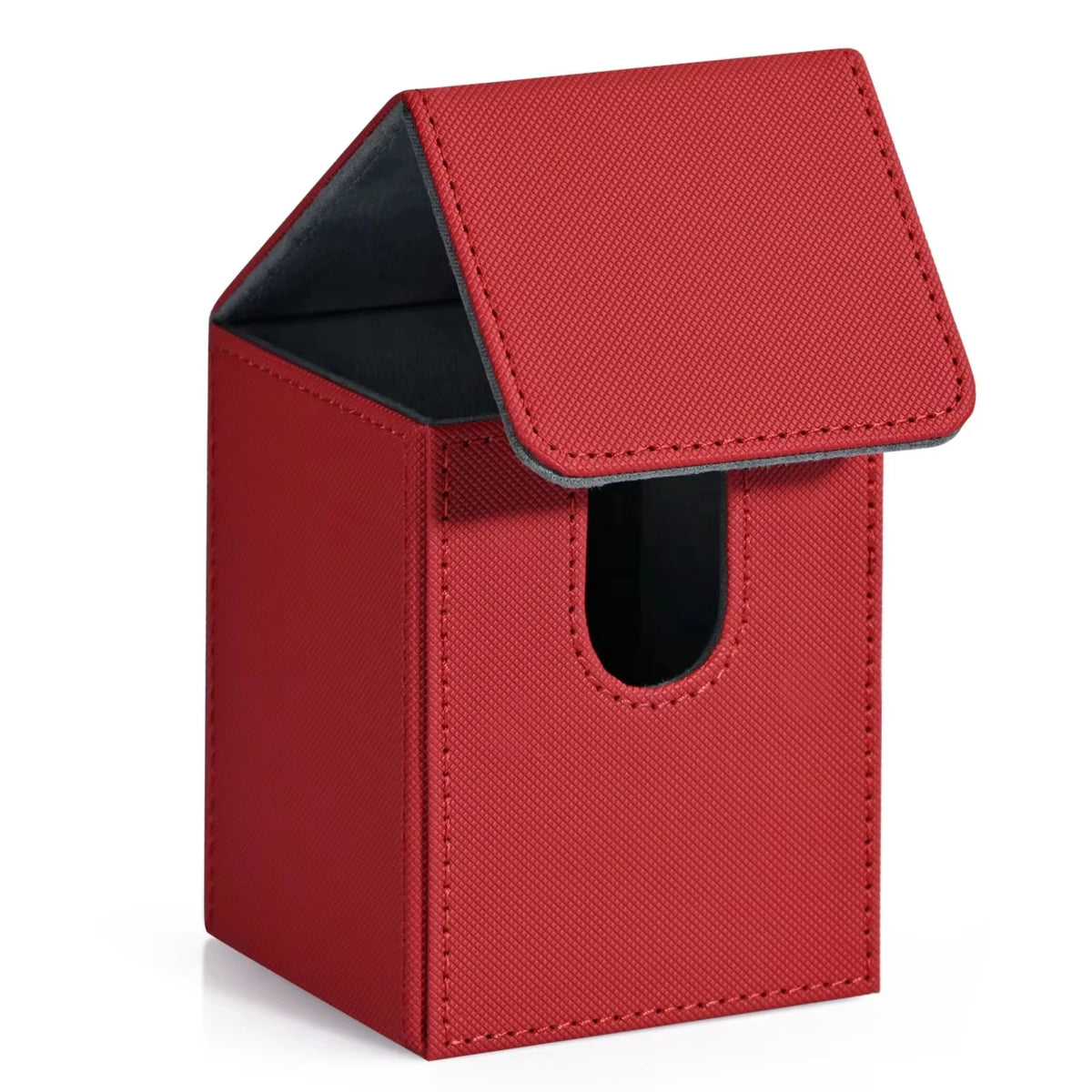 Trading Card Deck Box with Magnetic Flap and Colour Options Red