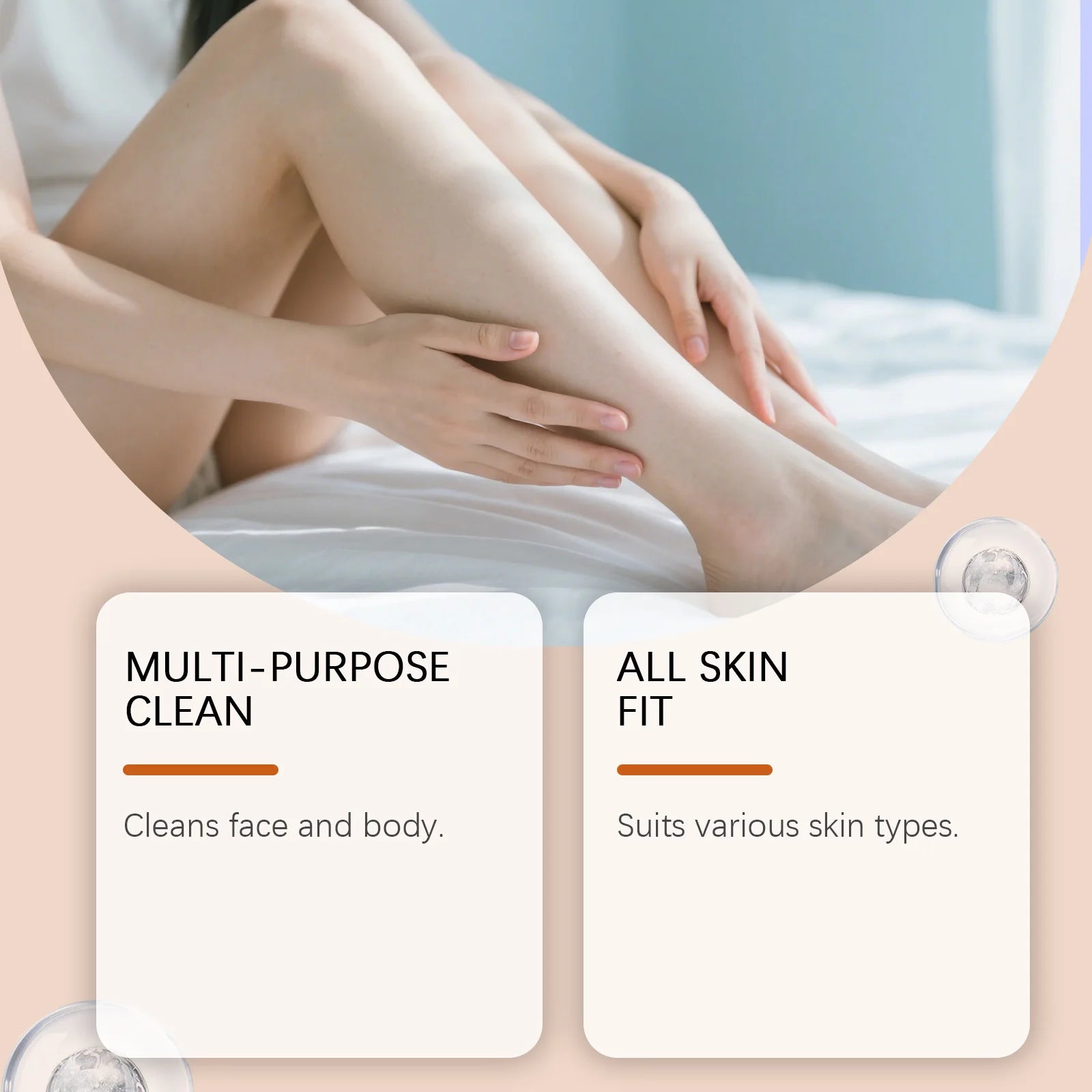 Persimmon Anti-Sagging Moisturizing Soap – Firming Body Cleansing Bar for Smooth, Hydrated Skin