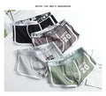 1/3/4 PCS Men's Underwear Boxer Shorts Sexy Panties Cotton Boxers Sports Comfort Man Underpants Shorts Homme U Convex Lingerie