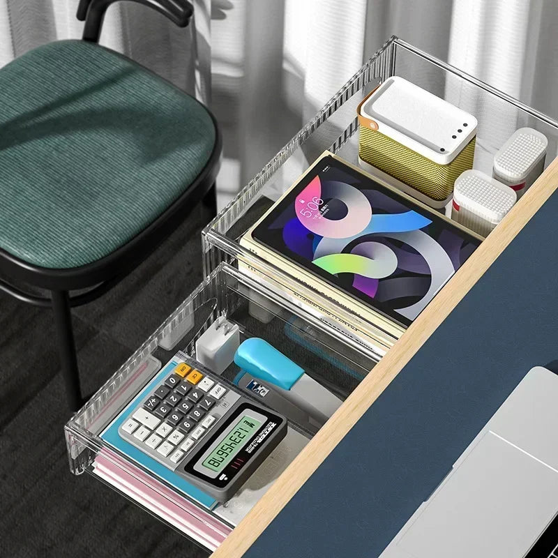 Plastic Under Desk Pull Out Drawer for Office Stationery