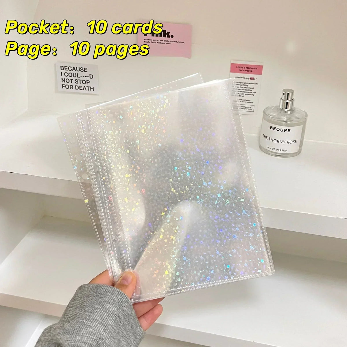 A5 Kpop Photocard Binder Cover and Pocket Page Options