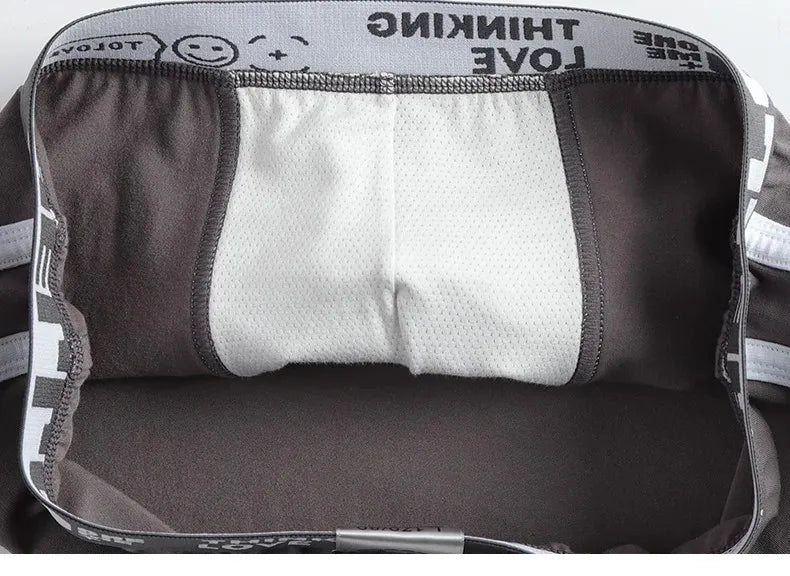 1/3/4 PCS Men's Underwear Boxer Shorts Sexy Panties Cotton Boxers Sports Comfort Man Underpants Shorts Homme U Convex Lingerie