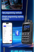 Radtel RT-900 8W Full band Ham Radio Walkie Talkie 256CH Air Band Two Way Radio Station Aviation NOAA Police Marine River PTT - Dicrodelights