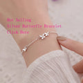 VENTFILLE 925 Sterling Silver Double Love Heart Hollow Round Beads Bracelet Female Fashion Romantic Jewelry Classic Adjustable