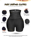 High Waist Shapewear Shorts with Padding