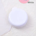 1 Pcs Small Size Hair Comb With Folding Mirror Traveling Portable Massage Folding Comb Women Girl Hair Brush Styling Tools white
