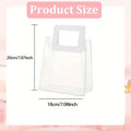 5/15/20pc PVC Gift Bags Packing Bag with Handle Wedding Accessories Festival Souvenir Party Present Candy Jewelry Packaging Home