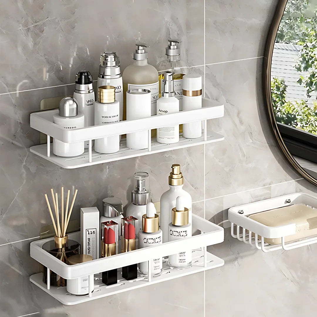 Wall Mounted Shower Shelf for Shampoo and Toiletries