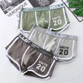 1/3/4 PCS Men's Underwear Boxer Shorts Sexy Panties Cotton Boxers Sports Comfort Man Underpants Shorts Homme U Convex Lingerie 3PD3205-3
