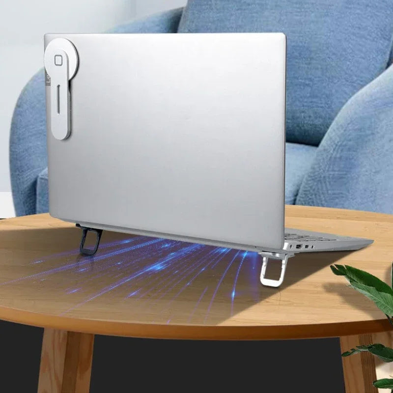 Self Adhesive Folding Laptop Feet for Adjustable Desk Use
